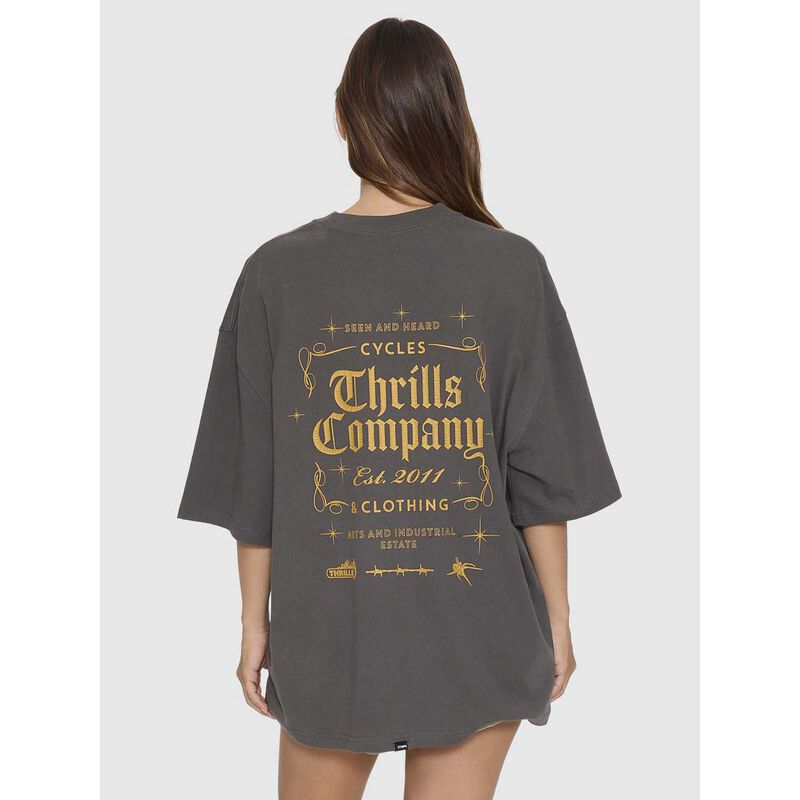 Thrills Seen & Heard Oversized Tee image number 1